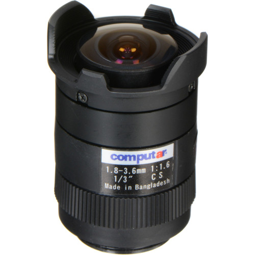 Computar Camera Lens (T2Z1816CS (3PL)) Fish Eye Lens